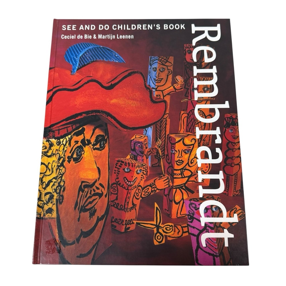 Rembrandt See and Do‎ Book by Ceciel de Bie & Martijn Leenen Hardcover Art Kids